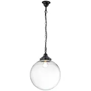 Pendants Lights Chain Period Black Modern Lighting Clear Sphere Balls Traditional