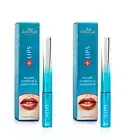 Belle Azul +Lips Plumping Lip Gloss for Enhanced Plumper Lips, .14 oz (2 Pack)