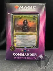 Magic The Gathering 2018 Commander Deck Subjective Reality Sealed (damaged Box)