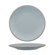 6x Coupe Plate 230mm Zuma Bluestone Tapas Side Bread Commercial Crockery Cafe