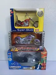 Toy Motorcycle 3 Pack BUNDLE