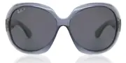 Ray-Ban RB4098 Jackie Ohh II Polarized 659281 Men's Sunglasses Blue Size 60