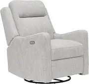 iL Tutto Henry Electric Recliner Glider Nursery Chair, Pure Grey