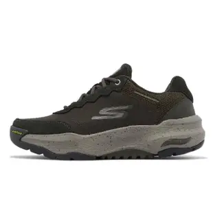 【SKECHERS】戶外鞋 Go Walk Arch Fit Outdoor 防潑水 男鞋 棕 健行 足弓支撐(216463DKBR)