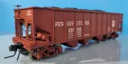 ATLAS 7776-6 "O" Pennsylvania H21a Hopper Car PRR #178281 2-Rail