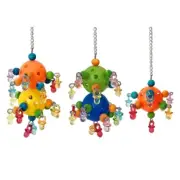 5pack Parrots Chew Toy Interactively Bird Playing Toy Bird Foraging Hanging Toy