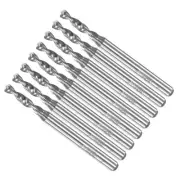 1/8" Shank 2.3mm Tungsten Carbide CNC Precision Micro PCB Drill Bits 8-Pieces