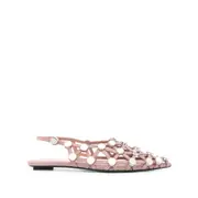 [The Attico] The Attico 250WSH00801-LBT007SALBT007SA 326Mud 37.5 IT PINK
