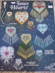 Fantasy Hearts, (Beads on Plastic Canvas Designs) [Paperback] Krob, Carol