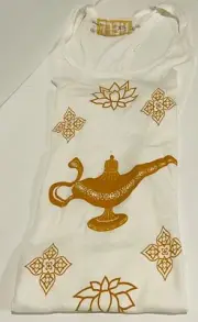 Disney Parks Disney Collection NEFF Aladdin Genie's Lamp Ladies Tank Top Size XS
