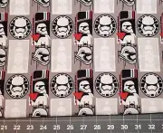 Star Wars Captain Phasma Stormtrooper Novelty Cotton Fabric - NEW / OOP