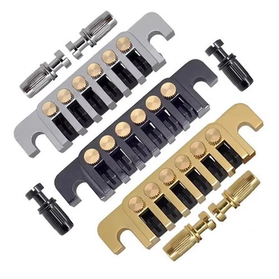 Guitar TP-6 Bridge Stop Bar Vintage 70's Bridge Tailpiece for LP/SG/ES/EPI A