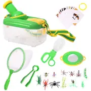 Plastic Simulation Animal Catching Kit Learning Knowledge Observation Box Set