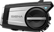 Sena 50C Motorcycle Communication & 4K Camera System with Sound by Harman Kardon and Premium Microphone & Speakers and Integrated Mesh Intercom System, Black