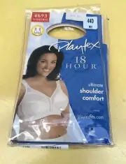 Vintage Playtex 18 Hour Bra #4693 44D