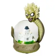 New Officially Licensed Beetlejuice Snake and Deetz House Decorative Snow Globe