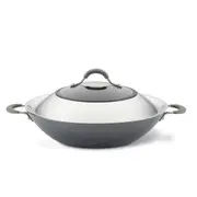 14-Inch Wok: Nonstick 14" Wok with Lid | Circulon