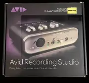 Avid Recording Studio Pro Tools Mini Box M-audio Fast Track