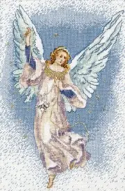 Counted Cross Stitch Kit Angel DIY Unprinted canvas