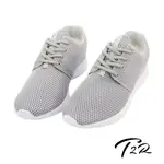 【T2R】-NG瑕疵品-韓國TRS空氣增高鞋內增高6公分休閒鞋 7100-0036