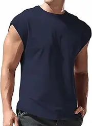 [Generic] Duds Camisole Sleeveless T Shirt Tops Slim Fashion Summer Round Neck Short Sleeve Polyester Shirt