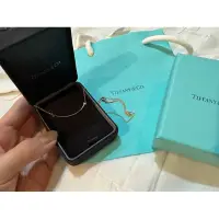 在飛比找蝦皮購物優惠-tiffany 微笑項鍊 小號 玫瑰金 二手少戴可面交