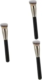 [Beavorty] 3pcs Multi-purpose Makeup Brush Set Beauty Tool Soft Synthetic Fiber No Shedding Foundation Brush