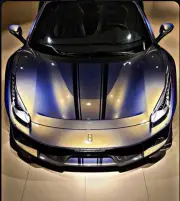 1:18 BBR FERRARI 488 PISTA SPIDER 2018 BLUE ELDER No D&G MR AMALGAM H&H 29/48