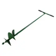 Holeger Manual Fence Post Hole Auger Soil Digger Hole Borer Hand Digger