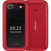 Nokia 2660 Flip 128 MB Feature Phone - 2.8" Flexible Folding Screen TFT LCD QVGA