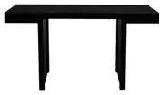 Brentwood Solid Timber Console Table (Black)
