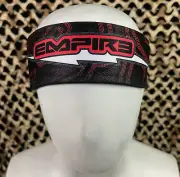 NEW Empire Contact TT Padded Headband - Bolt White/Red