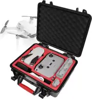 Smatree 7.2L Waterproof Hard Case Compatible with DJI Black/DJI Mini 2