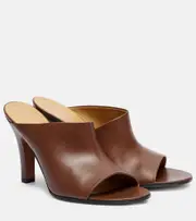 [The Row] The Row Signum 90 leather mules AU 6 brown