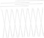 MINAOLULUS 20Pcs Hanging File Bars for Wall Organization Reliable File Holder for Office Space Saving Hanging File Folders for Quick Document Access