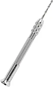 WOFASHPURET Dangle Piercing Tool for Nail Art Metal Nail Hand Drill Jewelry Piercing Tool for Home Salon