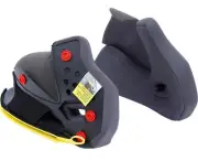 AGV Tour Modular Helmet Replacement Cheek Pads Gray/Black