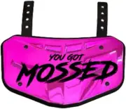 Football Back Plate - Back Bone Protection for Shoulder Pads