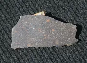 Rare NWA 6043 CR2 carbonaceous meteorite - 10.6 g thin slice