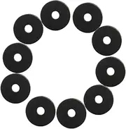 HONITANO 10Pcs Drum Kit Felt Pads Set Practical Cymbal Accessories for Drum Kits Lightweight and Portable with Unique Design for Outdoor Performances and Various Needs