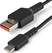 StarTech.com USBSCHAC1M USB-A to USB-C Data Blocker Cable, 1 Meter
