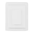4-Piece White Solid 75 Thread Count Polyester Full Sheet Set