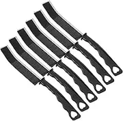 GARVALON 6pcs Window Groove Cleaning Brushes Ergonomic Grout Cleaner Tool for Corners Gaps Tile Crevices Compact Design for Easy Access Kitchen Bathroom Cleaning