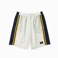 在飛比找樂天市場購物網優惠-【滿額現折300】NCAA 短褲 密西根 白藍黃 拼接 籃球