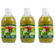Del Primo Salsa Verde Green Hot Sauce 10.5oz Bottle (Pack of 3)