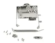 Kentrol Fits 76-86 Jeep CJ Battery Tray with support arm - Polished Silver