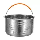 High Quality 304 Stainless Steel Steamer Basket for Safe and Healthy Cooking