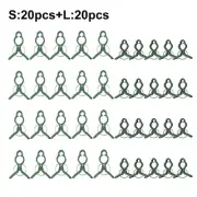 Convenient Tomato Clips for Effortless Connection and Disassembly (20S+20L)