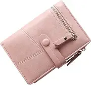 [FOMIYES] 1Pc Splicing Buckle Multi Card Slot Coin Purse for Women Change Holder Wallet Durable and Stylish Design