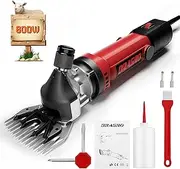 Dragro Sheep Clippers 600W, Professional Animal Shearing Machine, Farm Livestock Grooming Kit, Heavy Duty Electric Clippers for Thick Coat Animals (Sheep Clippers-600W)